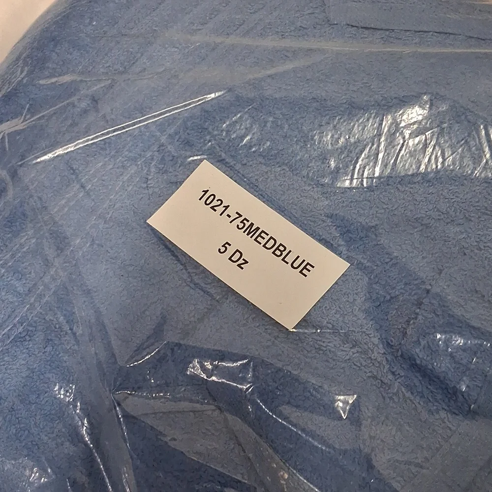 NWT 5 Dozen Medium Blue Wash Clothes